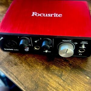 Scarlett Solo Interface